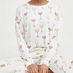 PJ Salvage Evening Forecast Wine Glass Top